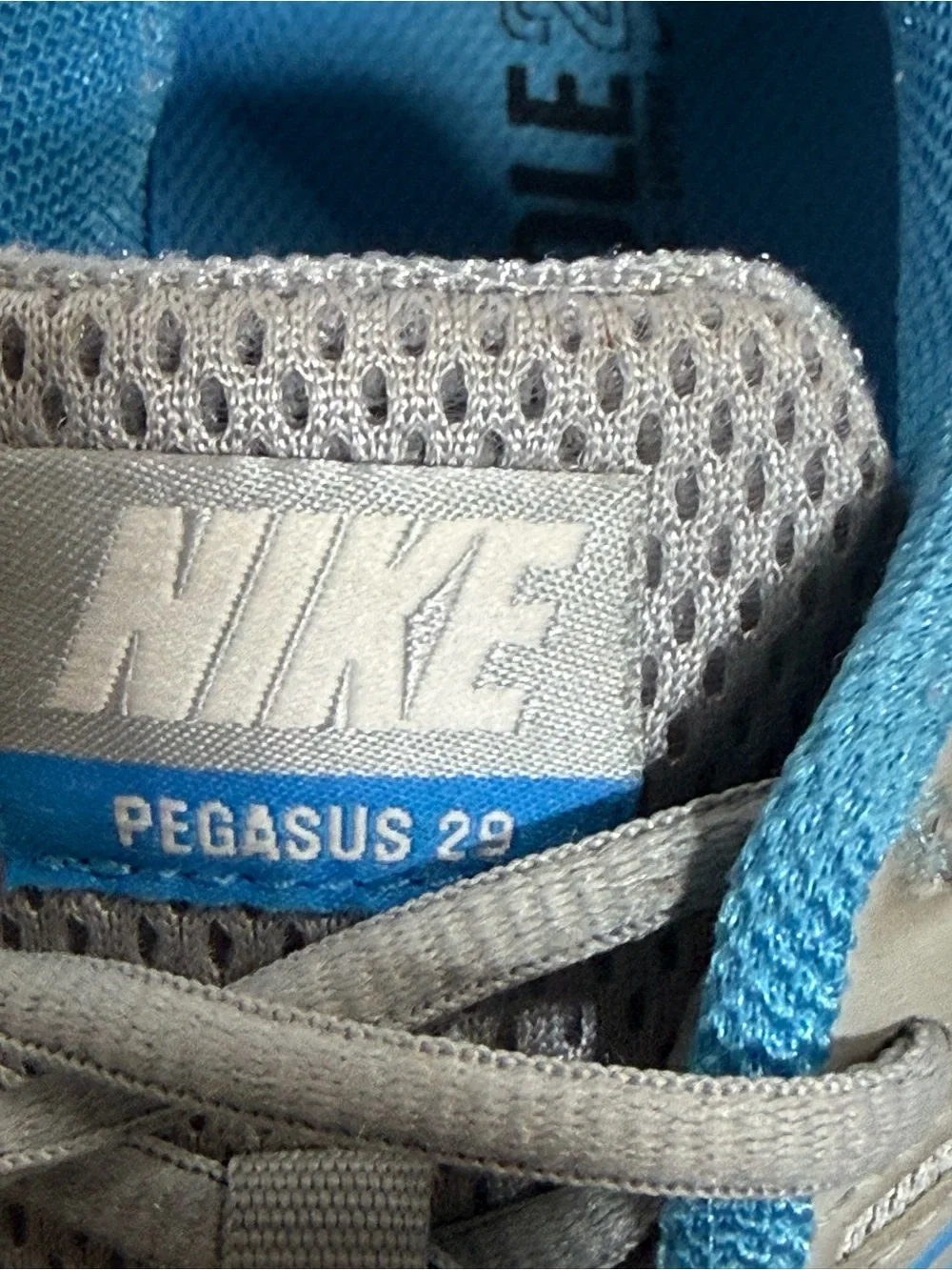 Nike Air Zoom Pegasus 29 Grey Light Blue Sneaker 9